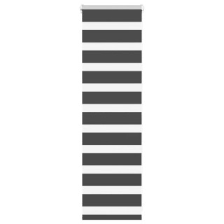 Triibuline ruloo must 40x100 cm kanga laius 35,9 cm polüester