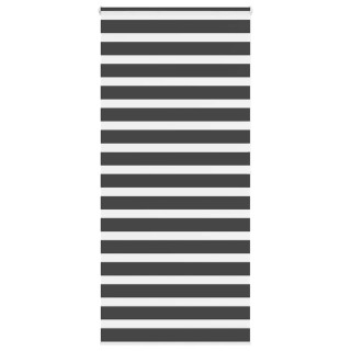 Triibuline ruloo must 115x200 cm kanga laius 110,9 cm polüester