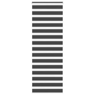 Triibuline ruloo must 70x200 cm kanga laius 65,9 cm polüester