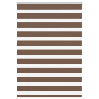 Triibuline ruloo pruun 95x150 cm kanga laius 90,9 cm polüester