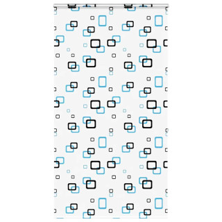 Душевая рулонная штора с кассетой 140x240 см, ширина ткани 136 см