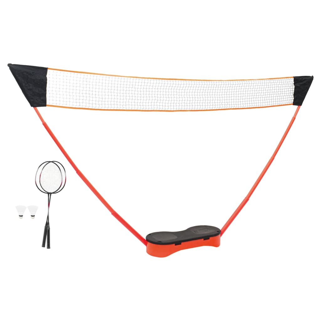 Набор для бадминтона с 2 ракетками, сеткой и чехлом для хранения, 292x30x152 см