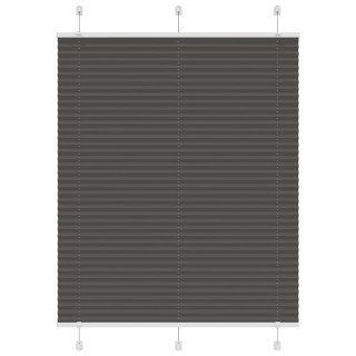 plisseeritud ruloo must 105x150 cm kanga laius 104,4 cm