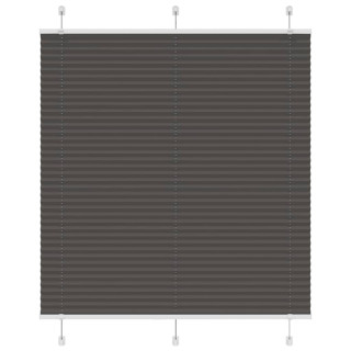 plisseeritud ruloo must 115x100 cm kanga laius 114,4 cm