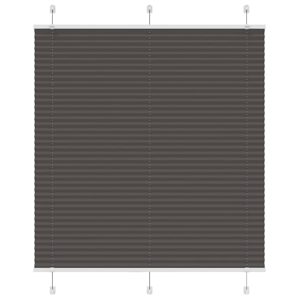 plisseeritud ruloo must 120x100 cm kanga laius 119,4 cm