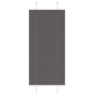 плиссированная штора черная 65x150 см ширина ткани 64,4 см полиэстер