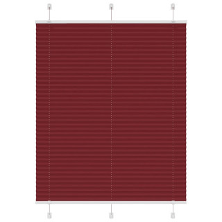 plisseeritud ruloo Bordeaux punane 105x150 cm Kanga laius