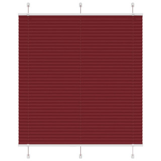 plisseeritud ruloo Bordeaux punane 115x150 cm Kanga laius