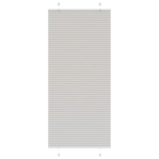 plisseeritud ruloo helehall 90x200 cm kanga laius 89,4 cm