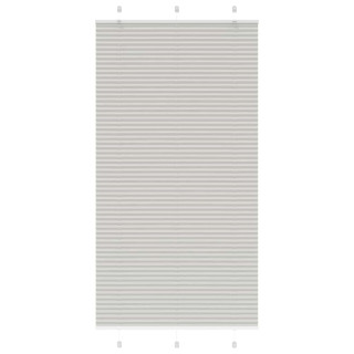 штора плиссе светло-серая 105x200 см ширина ткани 104,4 см