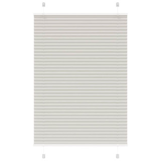 Плиссированная штора светло-серая 100x150 см, ширина ткани 99,4 см