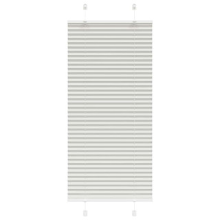 plisseeritud ruloo helehall 60x100 cm kanga laius 59,4 cm