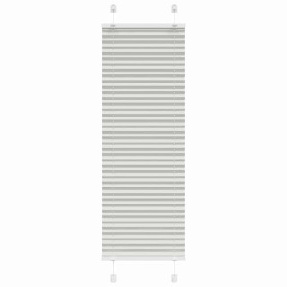 plisseeritud ruloo helehall 50x100 cm kanga laius 49,4 cm