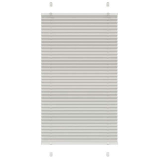 plisseeritud ruloo helehall 70x100 cm kanga laius 69,4 cm