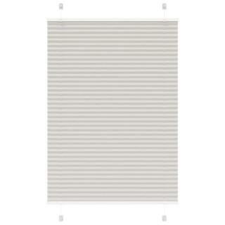 plisseeritud ruloo helehall 95x100 cm kanga laius 94,4 cm