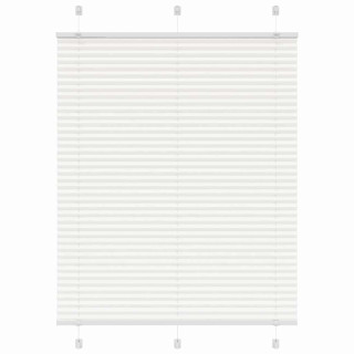 plisseeritud ruloo valge 110x100 cm kanga laius 109,4 cm