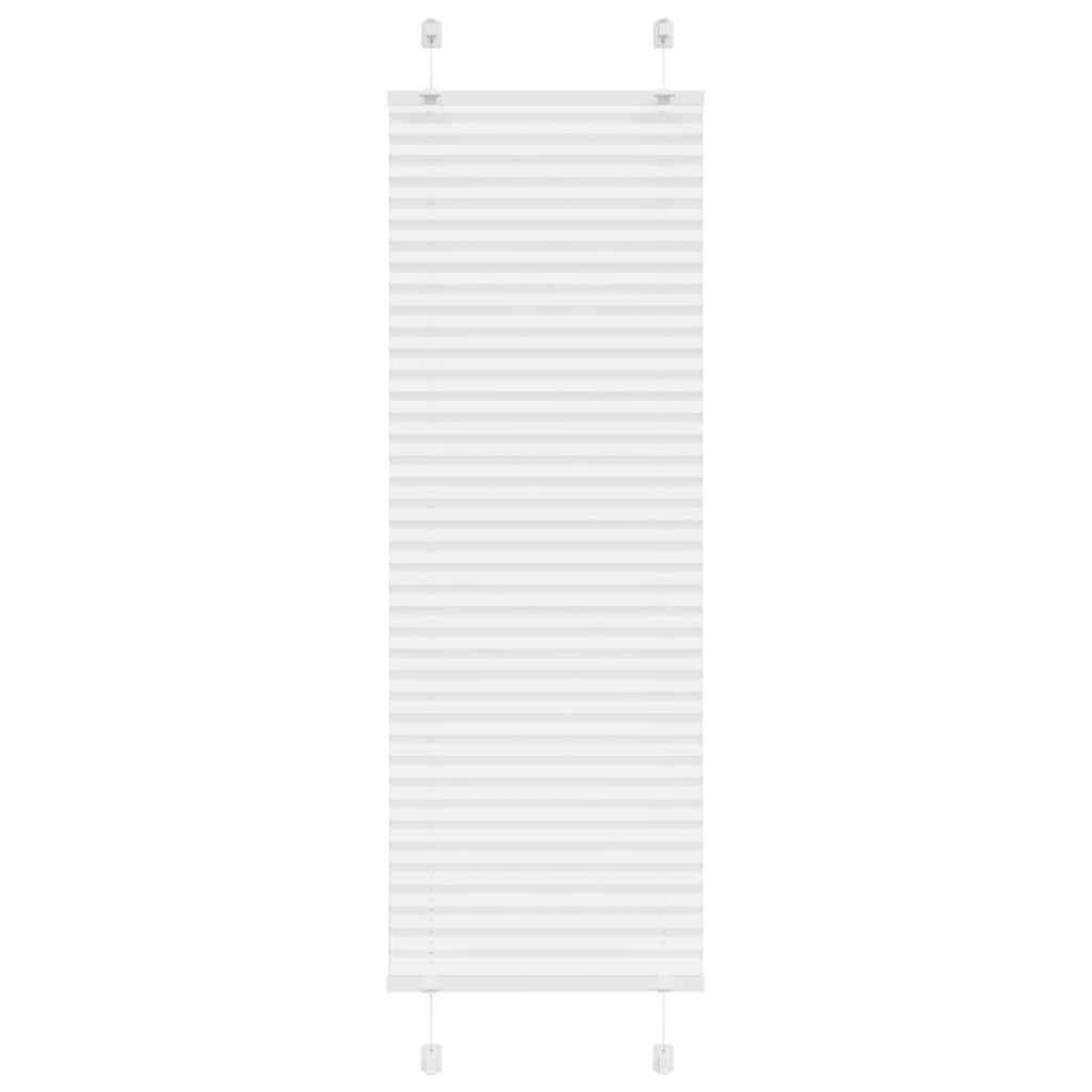 plisseeritud ruloo valge 45x150 cm kanga laius 44,4 cm