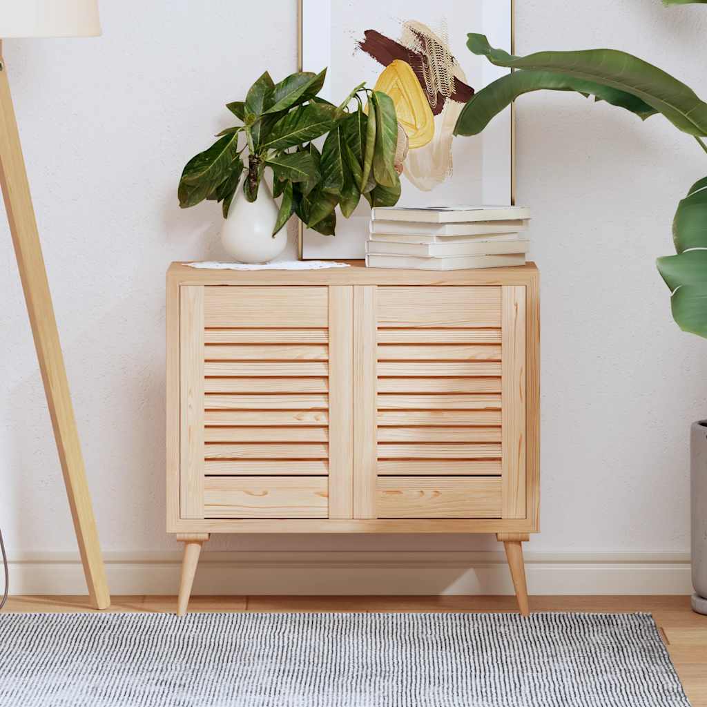 kapiuksed võredega disain 2 tk 39,5x29,5 cm täispuidust mänd