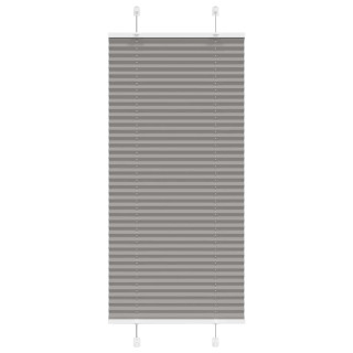 Плиссированная штора антрацит 65x150 см, ширина ткани 64,4 см