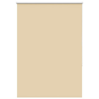 Рулонная штора с затемнением Бежевая 105x175 см, ширина ткани 100,7 см, полиэстер