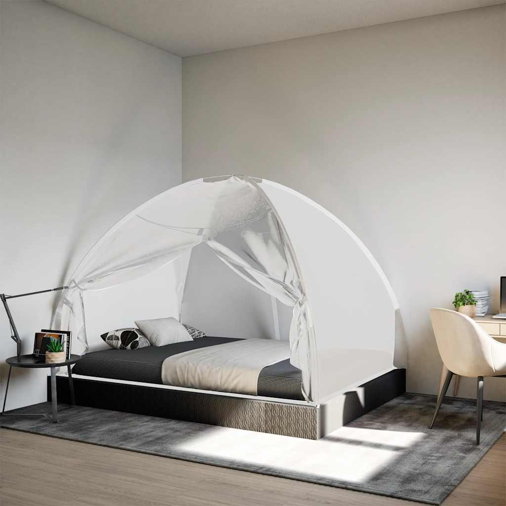 Москитная сетка с дверцами Mongolia, 220 ячеек, белая, 200x150x140 см