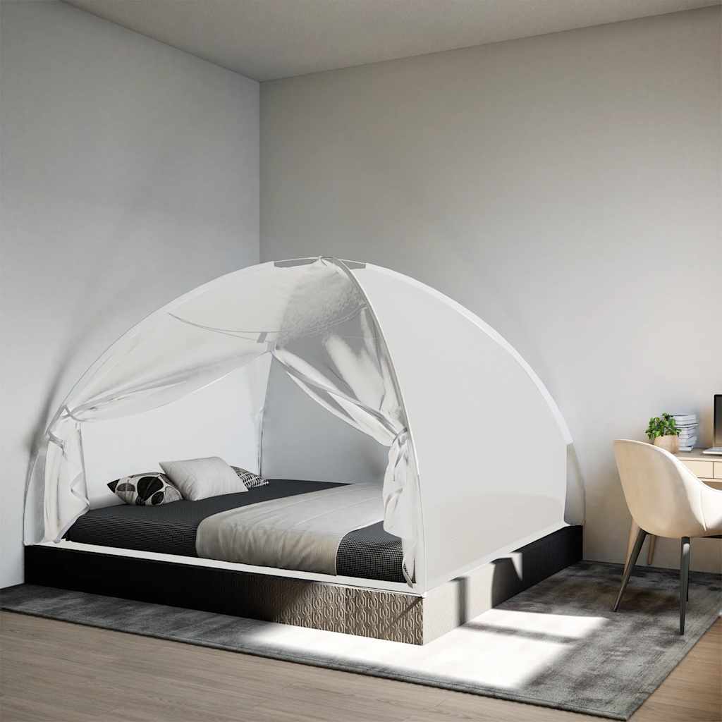 Москитная сетка Монгольская с дверцами 220 ячеек белая 200x180x135 см