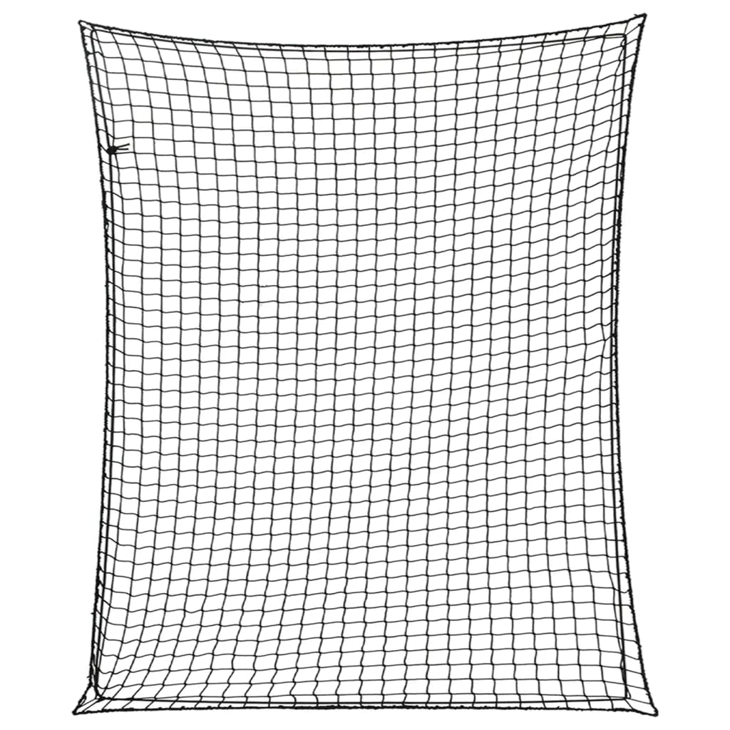 сетка для прицепа с эластичным шнуром черная 3x2,5 м ПП