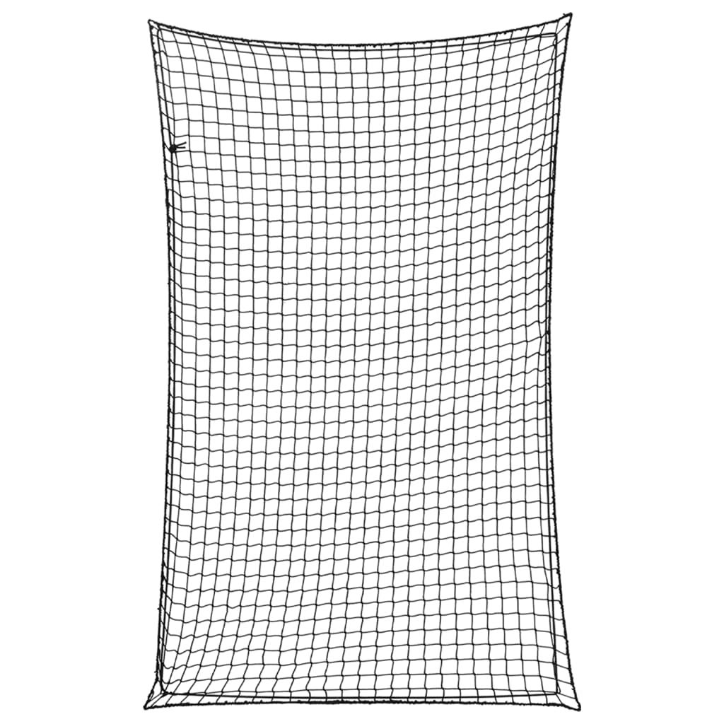 сетка для прицепа с эластичным шнуром, черная, 4 x 2,5 м, ПП
