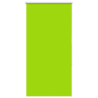 Рулонная штора с затемнением, листья, зеленые, 70x150 см, ширина ткани 65,7 см