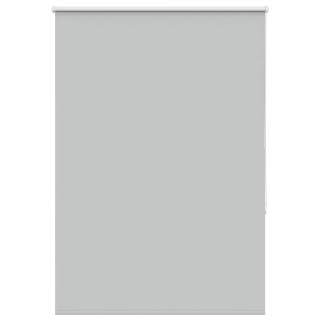 Рулонная штора с затемнением светло-серая 95x150 см, ширина ткани 90,7 см, полиэстер