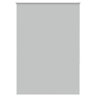 Рулонная штора светонепроницаемая светло-серая 100x130 см, ширина ткани 95,7 см, полиэстер