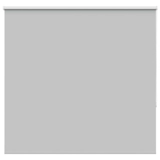 Рулонная штора с затемнением светло-серая 155x130 см, ширина ткани 151,6 см