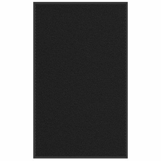 uksematt, must, 90 x 150 cm