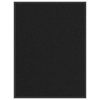 Придверный коврик, черный, 90 x 120 см