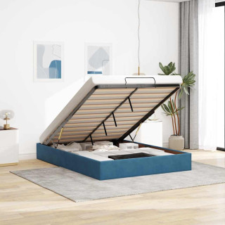 Каркас пуфа без матраса, 140x190 см, бархат