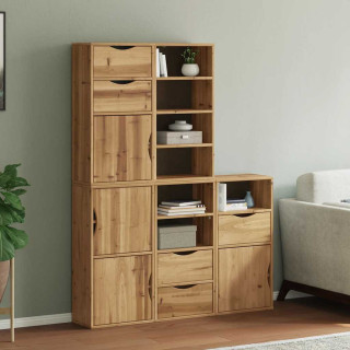 Тумбочки ODDA, 40x24x79 см, массив сосны, 5 шт.