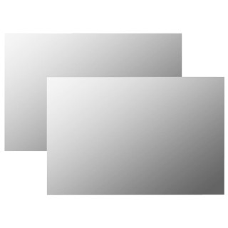 seinapeeglid 2 tk, 60 x 40 cm, kandiline, klaasist