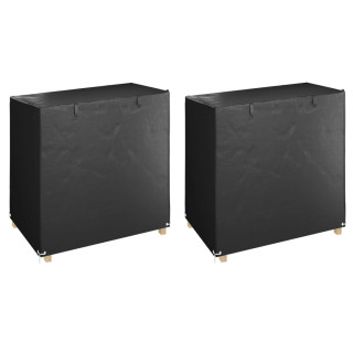 aiakiige katted 2 tk, 8 aasaga, 125x90x135/165 cm, polüetüleen