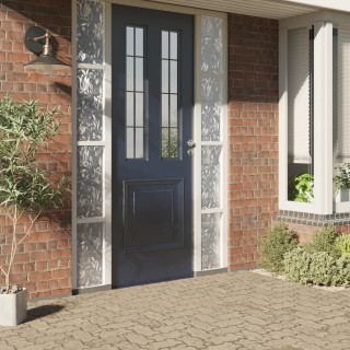 Пленки на окна 4 шт., матовые, звездный узор, ПВХ