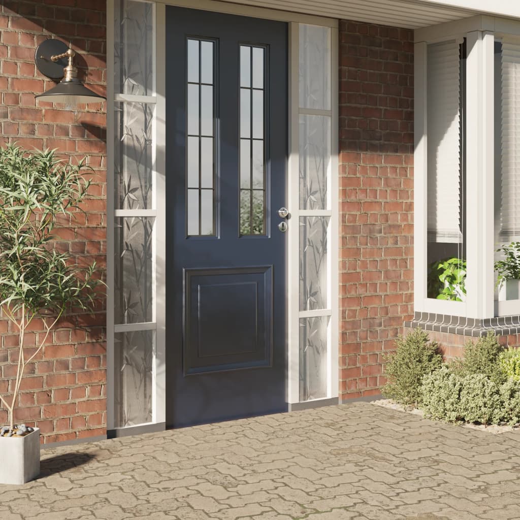 aknakiled 2 tk, jäätunud bambusemuster, PVC