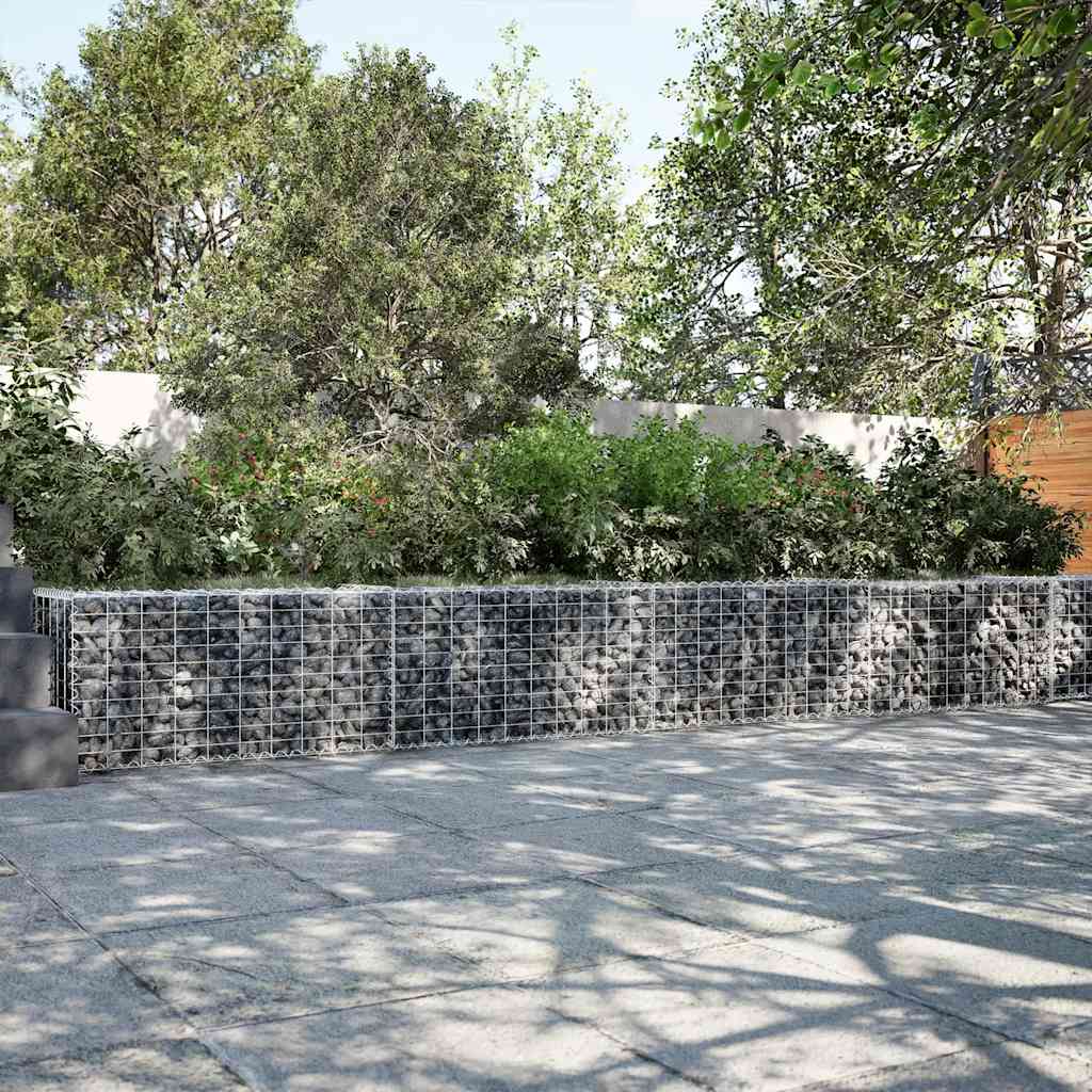 Габионный короб с крышкой, 700 x 50 x 50 см, оцинкованная сталь