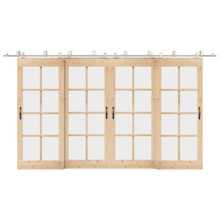 liuguksetarvikute komplekt, 400 cm, roostevaba teras, hõbedane