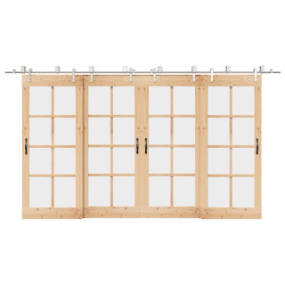 liuguksetarvikute komplekt, 400 cm, roostevaba teras, hõbedane