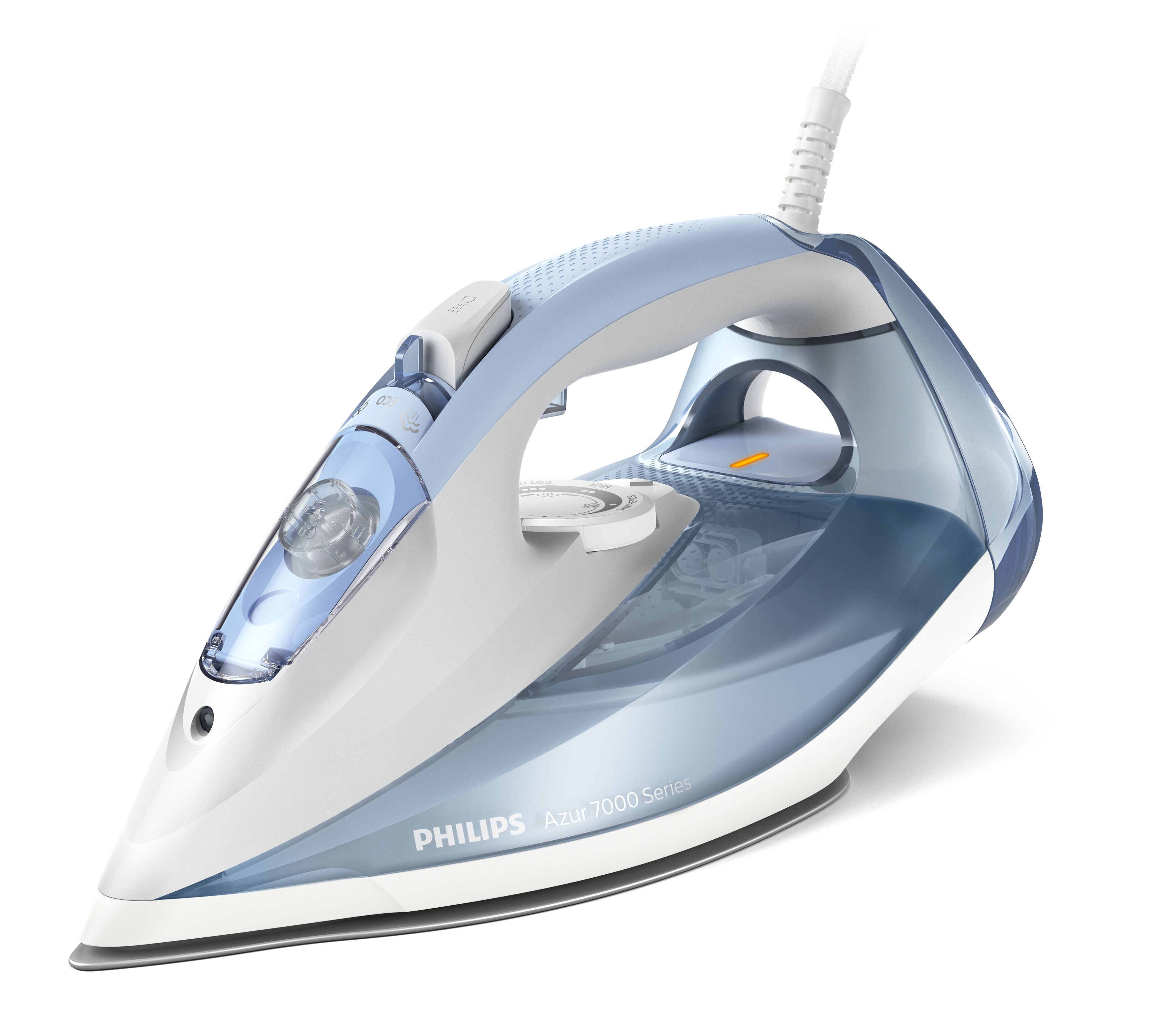 Philips 7000 Series Steam iron DST7011/20, 2600W, 45 g/min continous steam, 220g steam boost, vertical steam, SteamGlide Plus soleplate, drip stop, QuickCalc Release, 300 ml water tank