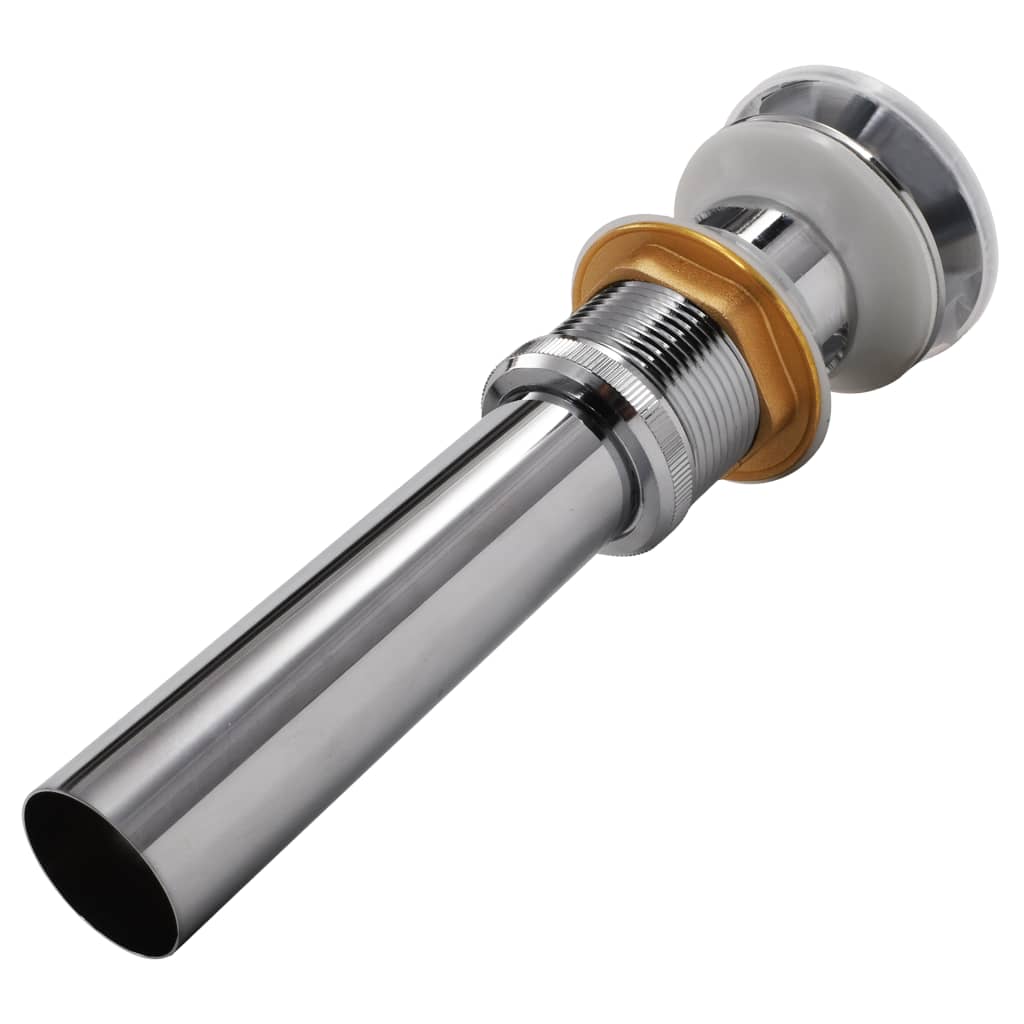 Поднимающийся сливной стопор для раковины, нержавеющая сталь