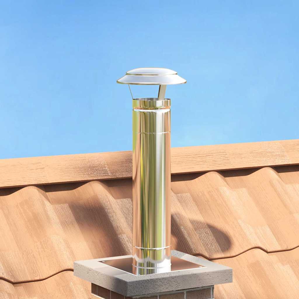 Sademete kate korstnale Hõbedane 20 x 20 x 18 cm