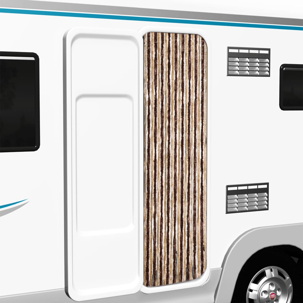 putukakardin beež ja helepruun 56 x 185 cm šenill