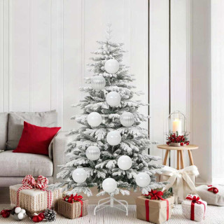 Jõulupallide komplekt 9 pcs Valge