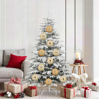 Jõulupallide komplekt 9 pcs Kuldne