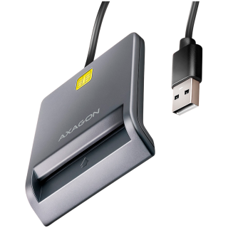 AXAGON CRE-SM3T USB Smart card FlatReader